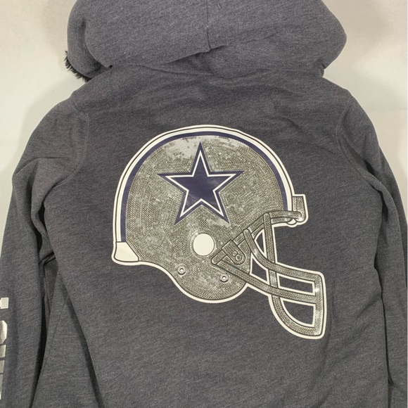 GORGEOUS PINK Victoria Secret’s Dallas Cowboy’s jacket - Picture 9 of 11